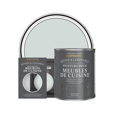 Peinture pour Meubles de Cuisine, Finition Satinée - Gris Pigeon (1/3)