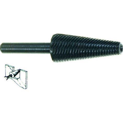 Fresa-lima conica rotativa per ferro - codolo mm.6 per trapano pg 422.00 - 5 bl