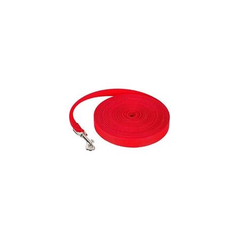 Guinzaglio per animali domestici - rosso - 1,2 m (4 piedi) 2 cm - Crezuo