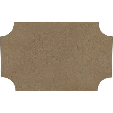 PLAQUE DE PORTE - Support en Bois à Peindre et Décorer - Déco Intérieure, Chambre, Anniversaire - Bois Naturel - 16cm x 10cm