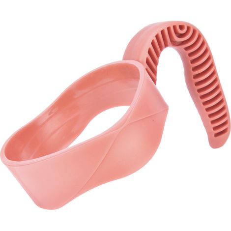 20oz-30oz gobelet auto avec grande poignée, tasse à neige isotherme, poignée rose (1/5)