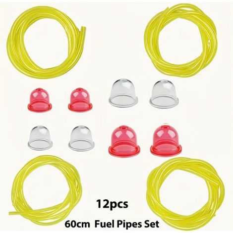 Kit de 4 Tuyaux et Coupes pour Carburant (2x3.5mm, 2.5x5mm, 3x5.5mm, 3x6mm) - 60cm (1/5)