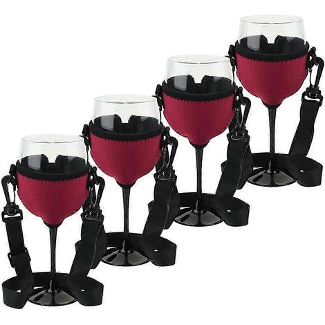 Porte-verres à vin portable avec ensemble (1/5)