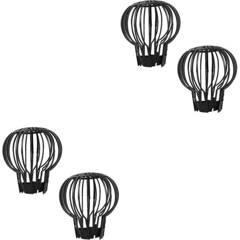 4pièces Gouttière Flexible Plastique Avec Filtre Et Entonnoir Protecteur Pour Évacuation Eau Le Jardin (1/5)