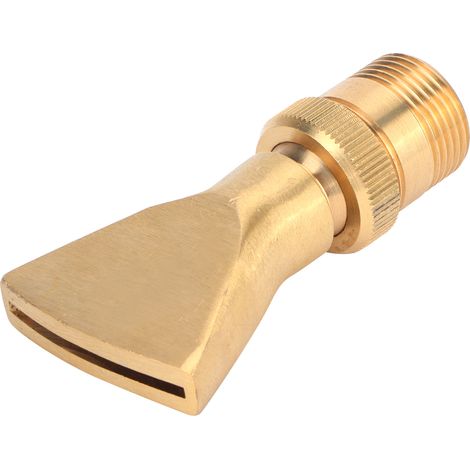 Buse de fontaine à jet étroit en laiton pour bassin, arroseur réglable pour étang (filetage femelle G1/2, filetage mâle G3/4) (1/5)
