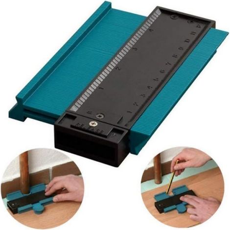 Jauge de Contour Plastique Copieur de Profil pour Jauge de Profil pour conduits en Plastique Tuyaux TRACAGE METROLOGIE (COMPARATEU (1/3)