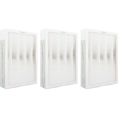 Filtre purificateur d'air 3 pièces 3-en-1, remplacement haute efficacité au charbon actif, compatible série Blueair 500 600. (1/5)