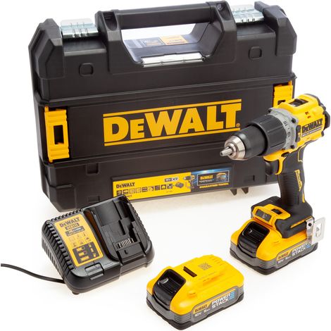 DEWALT DCD805H2T 18v Combi drill 13mm keyless chuck