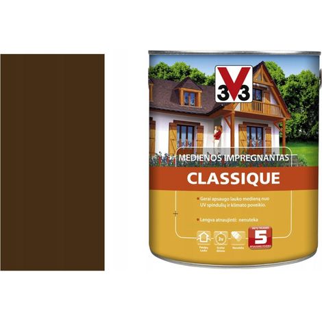 Impregnant bois V33 classique protection humidité résistant nuisibles