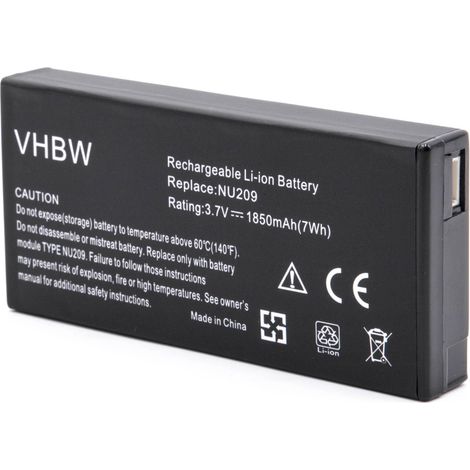 vhbw Akku kompatibel mit Dell Poweredge T710, T610 Notebook (1850 mAh, 3,7 V, Li-Ion) (1/2)