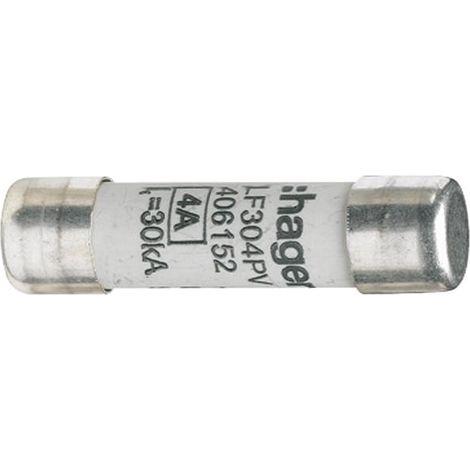 fusible cilíndrico Hager lf320pv 1000V DC 20A 10x38 mm (1/2)