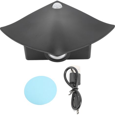 Motion Sensor Night Light Magnet Mounting USB Rechargeable Motion Activated LED Wall Light for Bedroom Kitchen Hallway Warm Light (1/5)