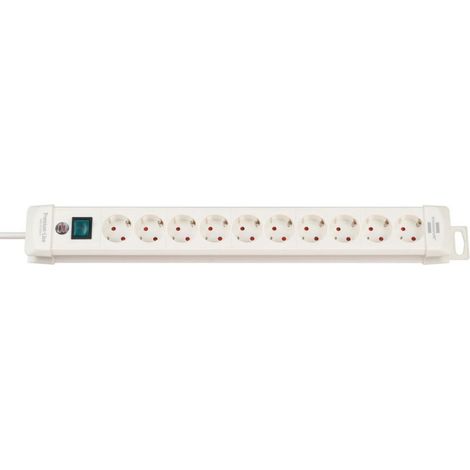 Brennenstuhl Multiprise Premium-Line 10x blanc 3m H05VV-F 3G1.5