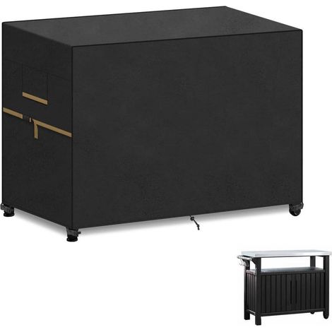 Housse de barbecue imperméable et résistante aux intempéries 100x65x90cm (1/5)