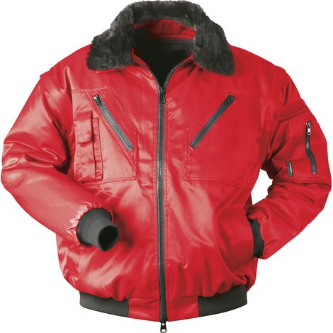 Gr .4XL (70/72) DRAMMEN PILOTJACKE rot DRAMMEN PILOT JACKET (1/4)