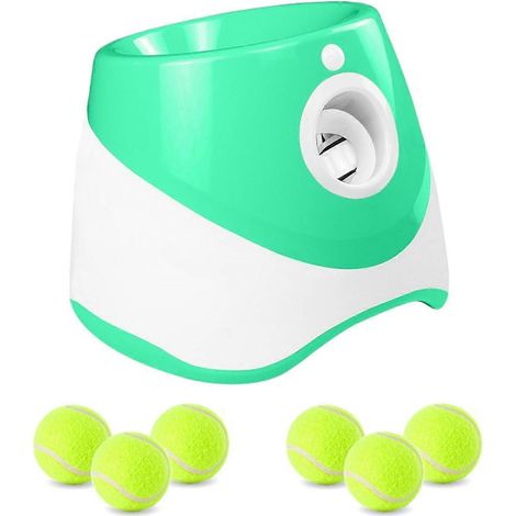 Lanceur de balles de tennis pour chiens - Jouet automatique pour chiens - Machine interactive amusante (1/5)