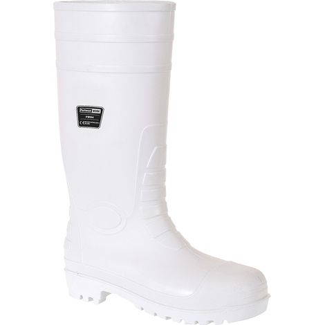 Stivali Antinfortunistici Bianchi in PVC per Industria Alimentare Bianco 39