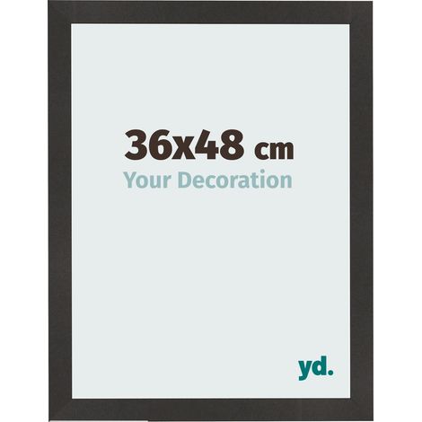 yd. - Cadre photo 36x48 - Noir Mat - MDF - Bologna