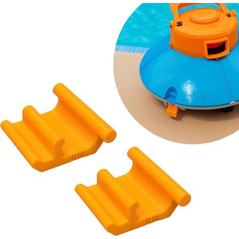 Lot de 2 clips de fermeture compatibles avec Battery Basic. Pièce de rechange compatible avec 061205/061208. Fermeture à clip pour robot de piscine, nettoyeur de (1/3)