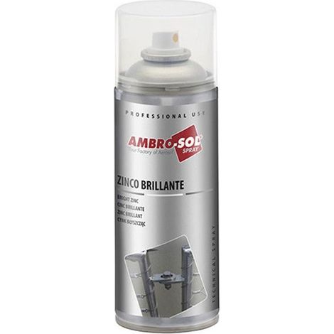 Galvanisant - AMBRO-SOL - Z355 - 400 ml - Finition brillante - Protection contre l'oxydation