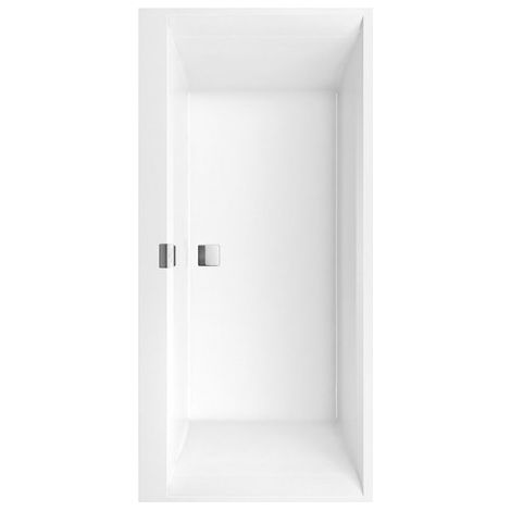 VB BW Squaro Edge 12 1900x900x496mm rectangulaire avec système CC TP2, blanc Alpin