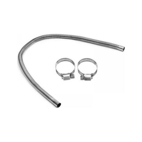 Auspuffrohr – 200 cm – Tragbar – Flexibles Edelstahl-Auspuffrohr – Mit Schlauchschelle – Auto-Auspuffrohr – 25 mm Innendurchmesser (1/5)