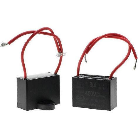Condensateur de démarrage pour ventilateur CBB61 1,5 µF/450 V (1/4)