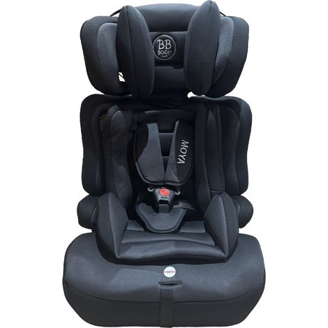 MOYA Siège-auto ceinturé évolutif R129 I-Size 76-150 cm pour enfants Noir