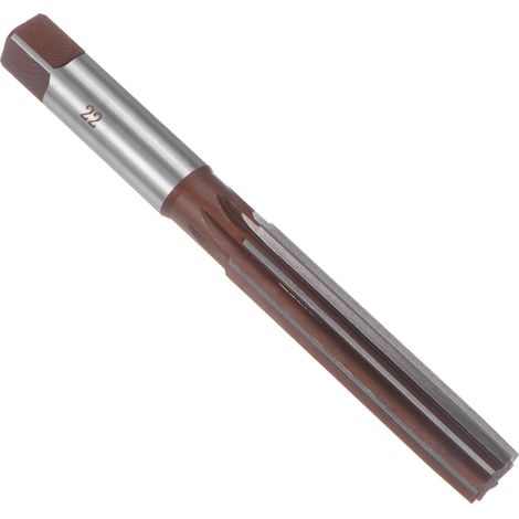 Alésoir Manuel en Acier d'Outil Allié H8 de 22mm avec 8 Cannelures Droites pour le Fraisage Manuel d'Acier Métrique, Foret de Perçage pour le Métal (1/5)