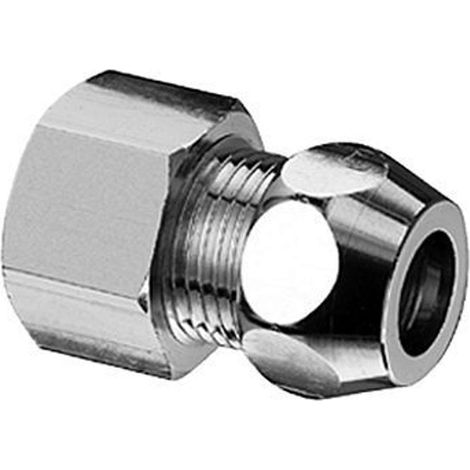 Schell Conector recto cromado rosca G 3/8 DN 10 (1/2)