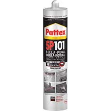 2PZ PATTEX SIGILLANTE SP 101 TRANS TRASPARENTE NEUTRO - ml.280