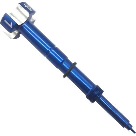 Vis de réglage CNC portable, vis de réglage du mélange air/carburant de rechange pour carburateurs Keihin 4 temps FCR de moto (1/5)