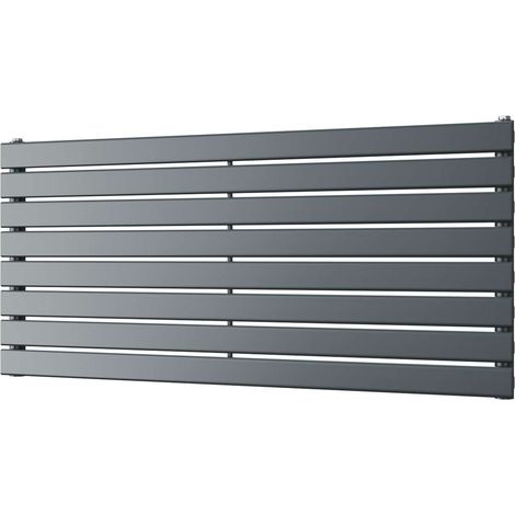 Typhoon Axis - Anthracite Horizontal Radiator H544mm x W1200mm Single Panel (1/3)