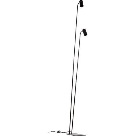 [GEBRAUCHT] B-Ware Nowodvorski Stehleuchte Lampe Mono Ii Leuchte Schwarz Zweiflammig Beleuchtung