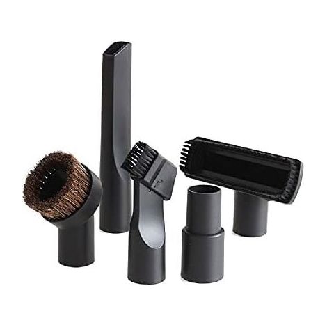 Accessoires pour aspirateur 32 mm, ensemble de brosse, suceur plat avec adaptateur de tuyau de 35 mm à 32 mm, 5 pièces (1/5)