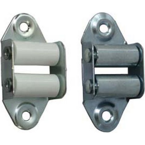 50PZ GUIDACINGHIA VERTICALE - rulli in ferro zincato