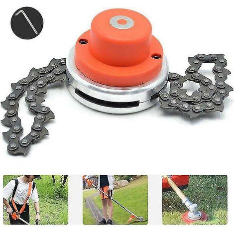 Chaine Tondeuse A Gazon Jardin A Tete Debroussailleuse RougeSpecial Gift (1/5)