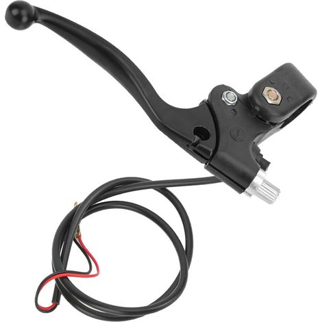 Akozon Levier de frein Hand Poignée de levier de frein gauche avec ajustement de câble pour MINI DIRT Vélo Scooter.