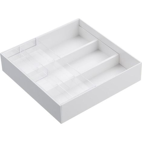 Organizador extensible blanco para cajones Yamazaki