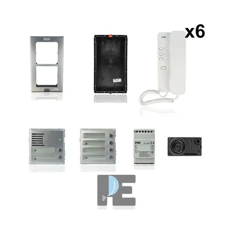 URMET 1150/306 - KIT Citofonico 6 Famiglie URMET Sinthesi