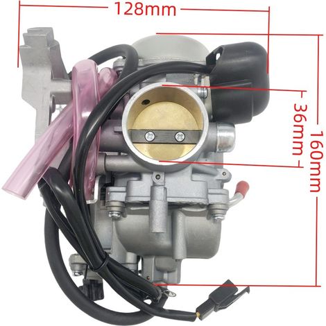PD37JL carburetor for quad bikes, beach buggies, large displacement, 37 mm, PD37JL 606-043 (1/4)