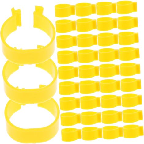 300pièces Anneaux De Marquage pour De Volaille Anneaux Décoratifs pour Poules Canards Et Multi-Usage (1/5)