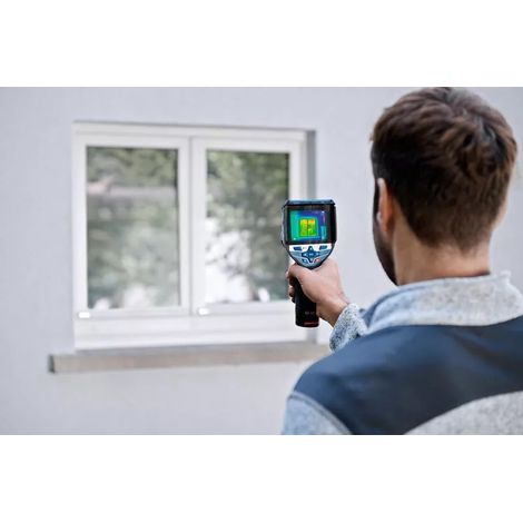 Bosch Professional – Caméra thermique GTC 600 C – Plage de mesure -20 à +600 °C – Précision ± 2,0 °C – Résolution 0,1 °C – Protection IP54 — vue 2