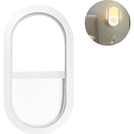 Mini applique murale LED à intensité variable, éclairage intérieur, applique en aluminium, éclairage mural pour chambre, salon, couloir, escaliers (1/5)
