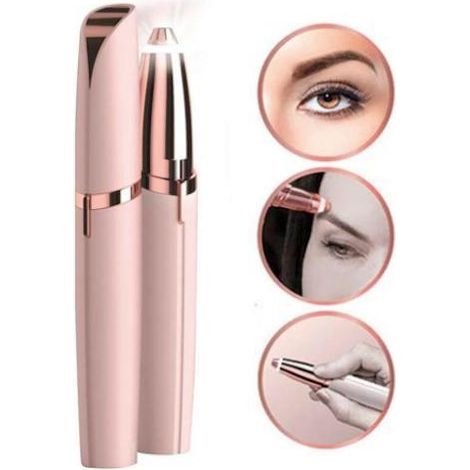 Épilateur, tondeuse pour sourcils/poils du visage/poils du nez/maillot rose-AquaForge (1/2)