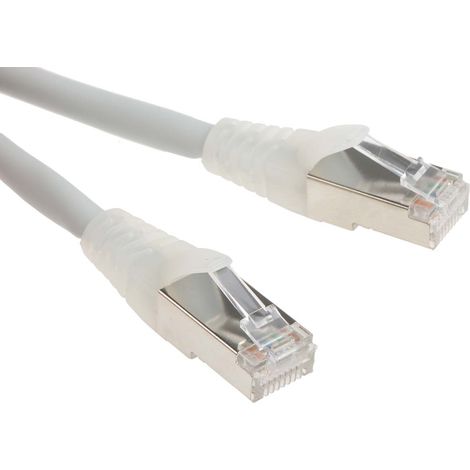 Cordon Cat6a RJ45 mâle/RJ45 mâle, S/FTP, 500mm ( Prix pour 1 ) (1/2)
