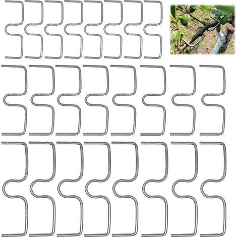 Épandeur de Branches d'arbre,Plantes Tige Formateur - Lot de 24 Supports M Forme pour Arbrisseaux, Idéal pour la Culture des Fruitiers - Disponible en 3pour Arbres Fruitiers,Arbre Branche Extracteur (1/5)