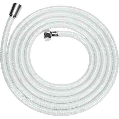 3 m PVC-Duschschlauch, verdrehsicher, Hochdruck-Ersatzduschschlauch für Badewannenarmaturen. (1/5)