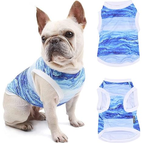 Dog Shirt, Dog Cooling Vest, Breathable Summer Pet Jacket, Soft Sports Sleeveless Vest