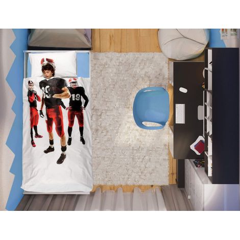 Parure Housse de Couette numérique Kids, Rugby, 1 Place (1/3)